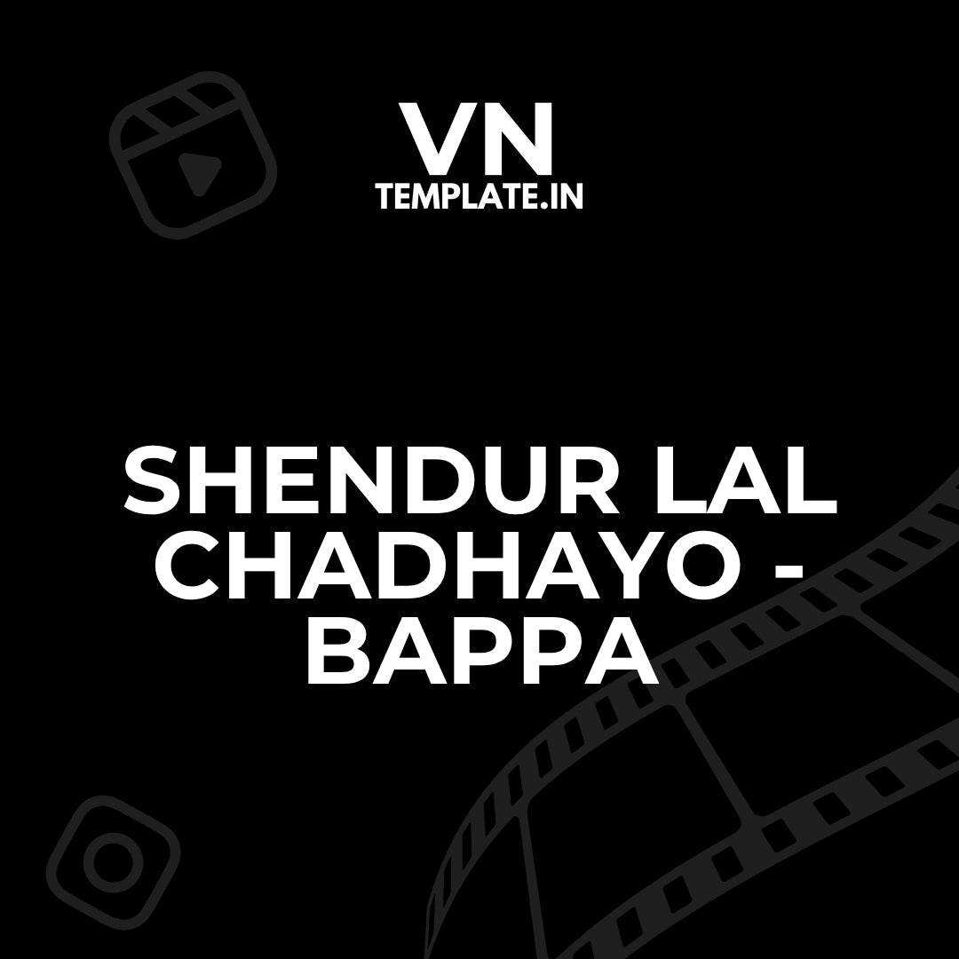 Shendur Lal Chadhayo - Bappa