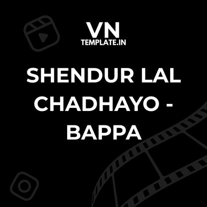Shendur Lal Chadhayo - Bappa