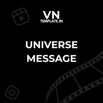 Universe Message - Personal  VN Template