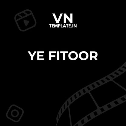 Ye Fitoor - Personal Template