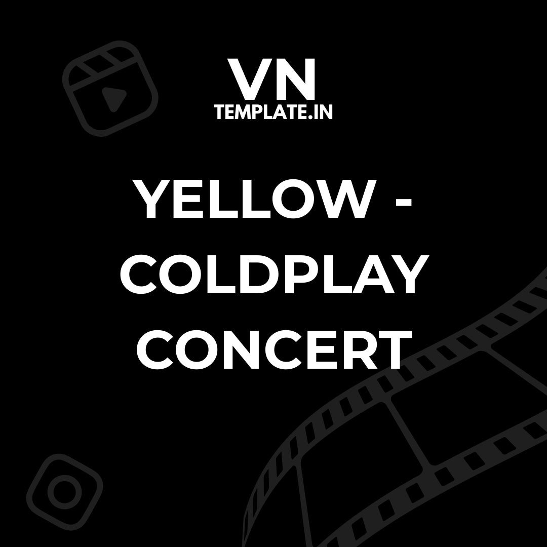 Yellow - Coldplay Concert