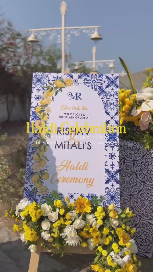 Nachde ne Saare - Haldi